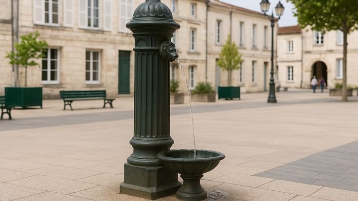 Fontaine d'eau publique