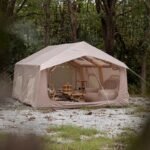 tente gonflable de luxe